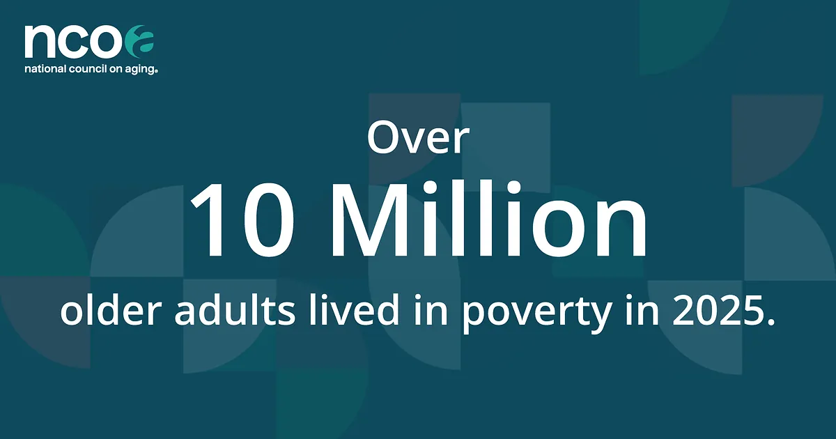Statement: For Second Straight Year, 10 Million Older Adults Live in Poverty