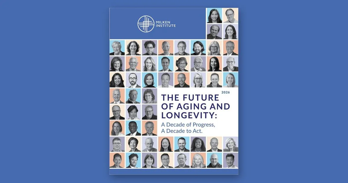 Milken Institute shaping the future of longevity