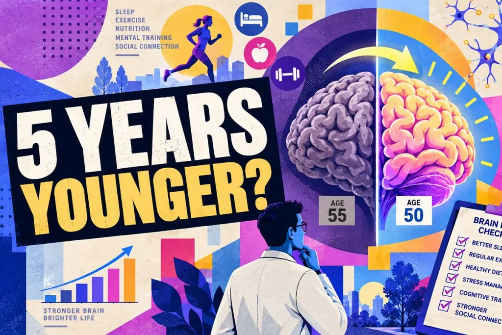 Can we make the brain age backwards?