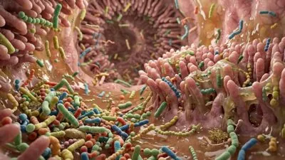 Gut Bacteria Molecule Slows Atherosclerosis in Mice